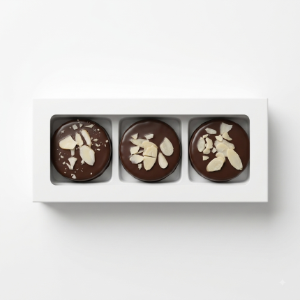 Caja de alfajor Almendrados