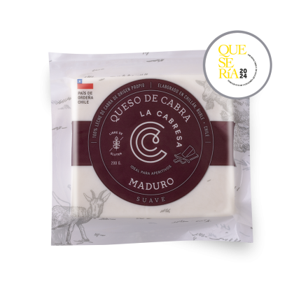 QUESO CABRA MADURO TROZO 200 GRS